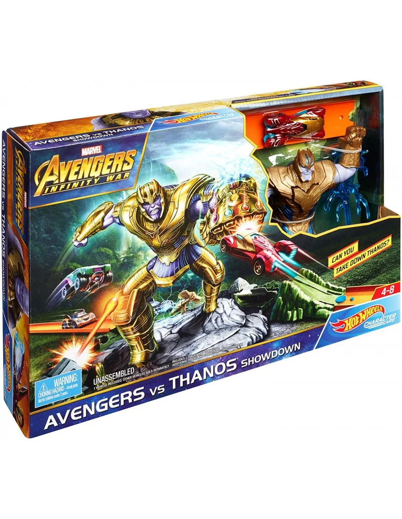 Hot Wheels Pista Avengers Vs Thanos
