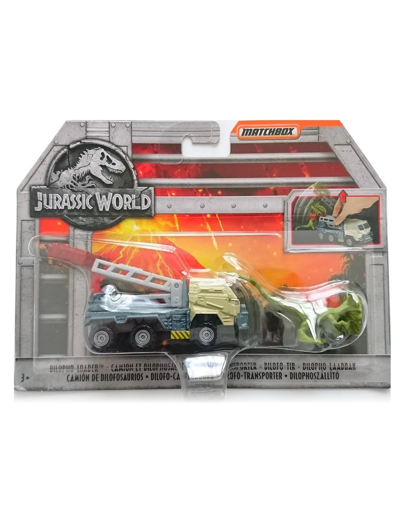 Jurassic World Trasportatori Dino - Dilopho Transporter
