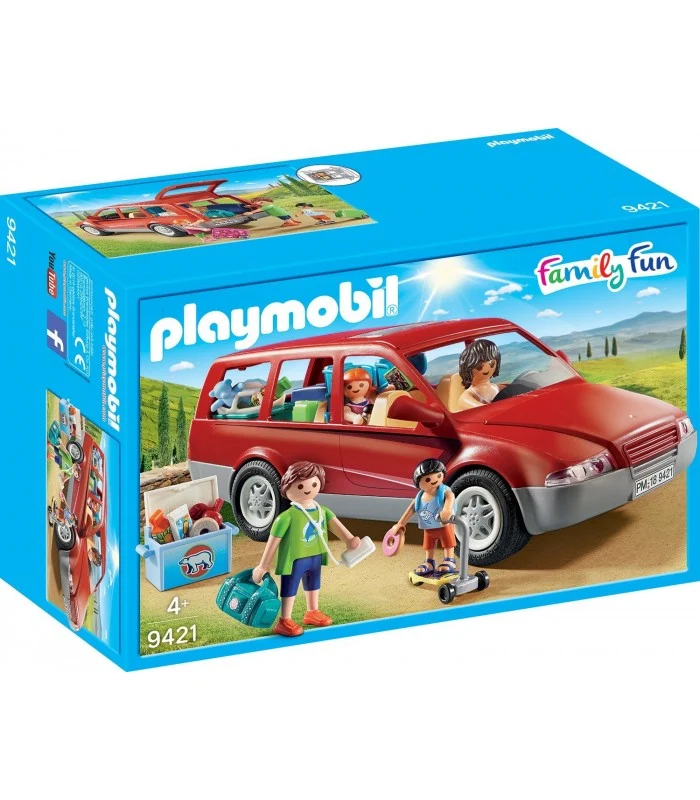 Playmobil 9421 Auto Familiare Con Personaggi E Accessori