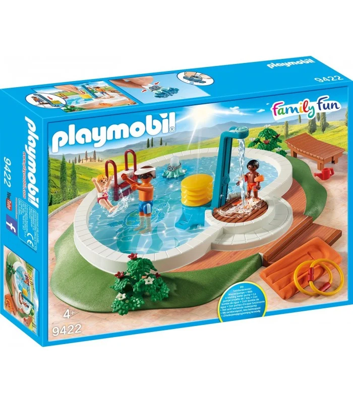 Playmobil 9422 Piscina Con Doccia Funzionante