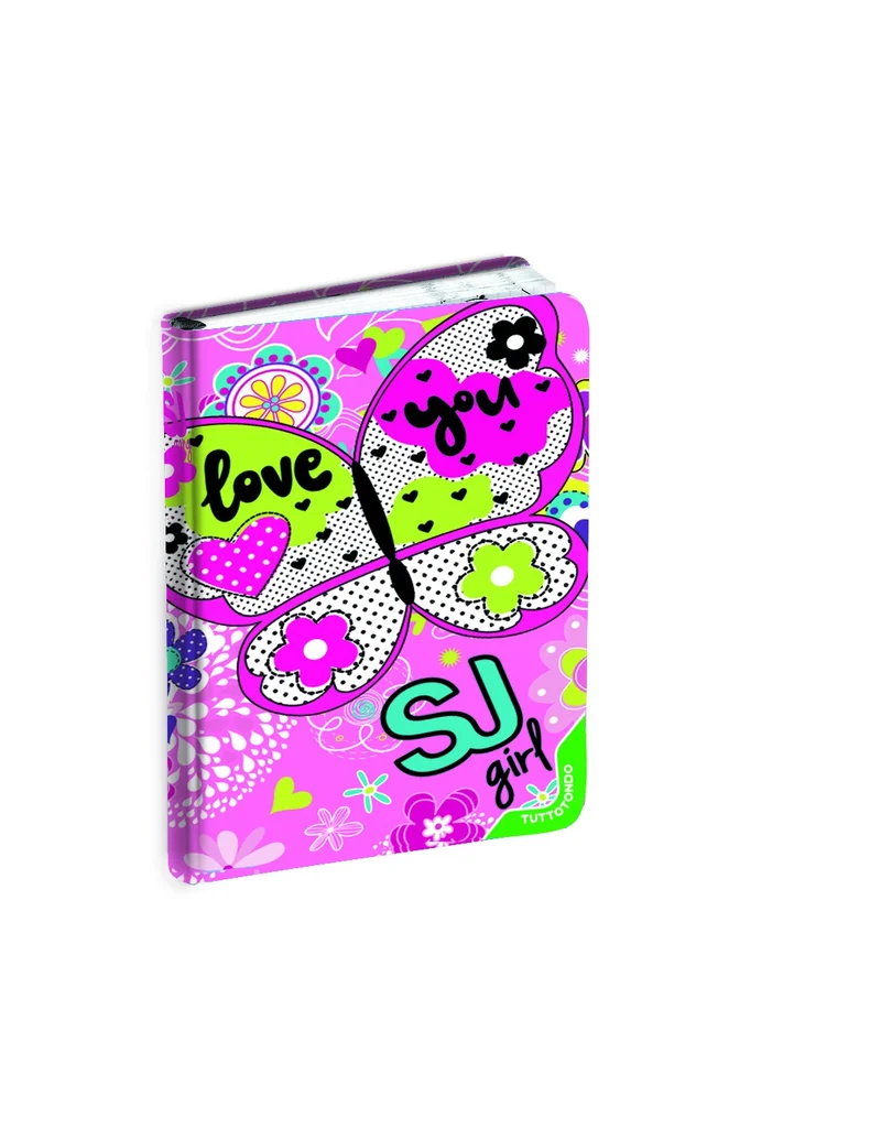 Diario Standard Sj Girl 10 Mesi Rosa
