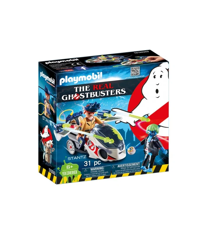 Playmobil 9388 Ghostbusters Stantz Con Motore Volante