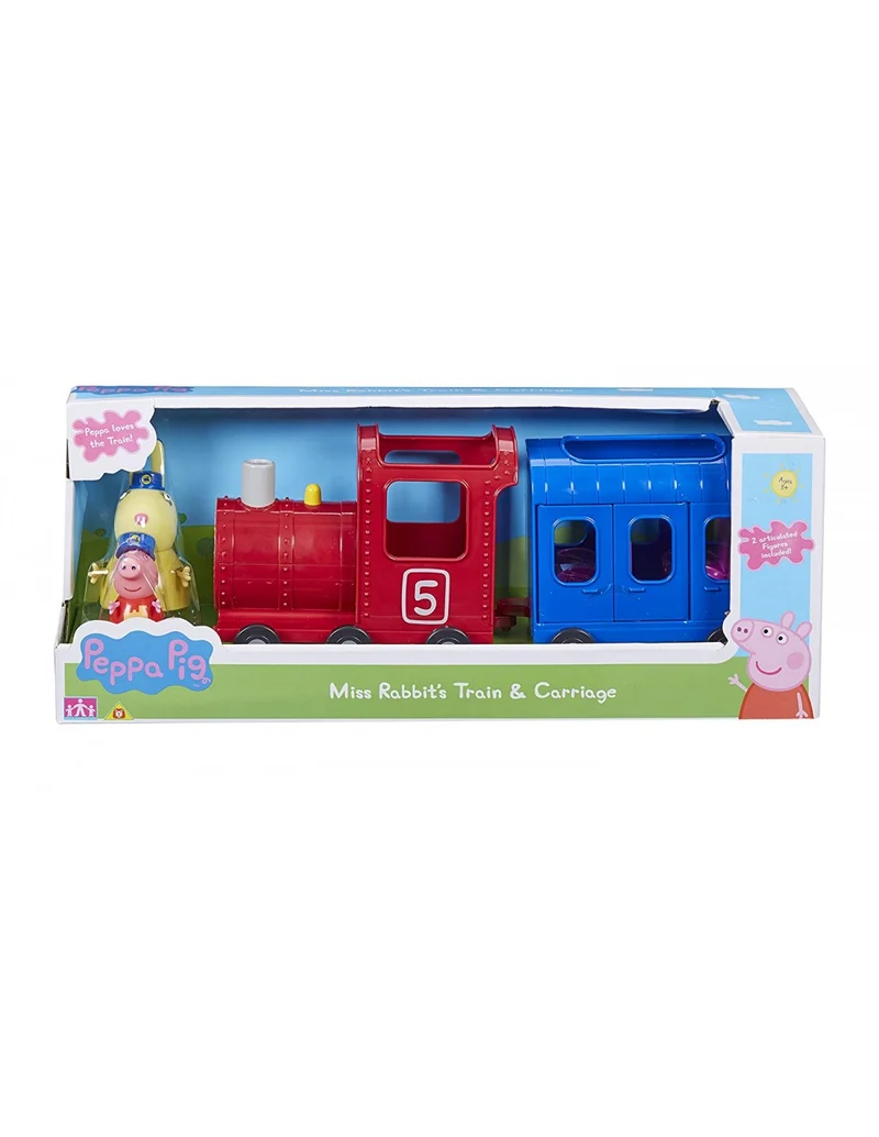 Peppa Pig - Treno Miss Coniglio E Peppa
