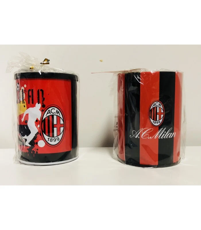 Ac Milan Portapenne In Metallo