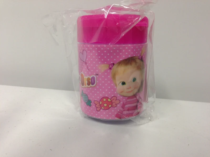 Masha E Orso Temperamatite 2 Fori Fucsia