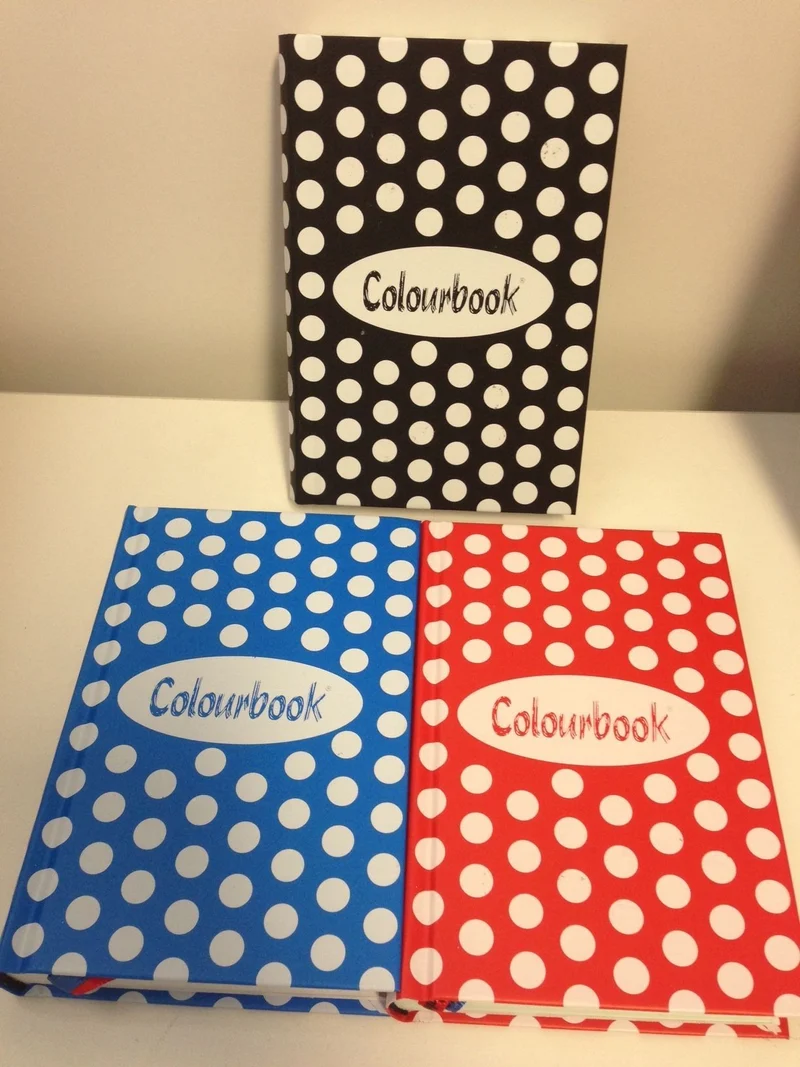 Diario Colourbook Pois 3 Colori 2016-2017