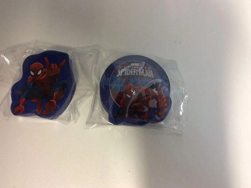 Spiderman Gomma Grande 2 Modelli