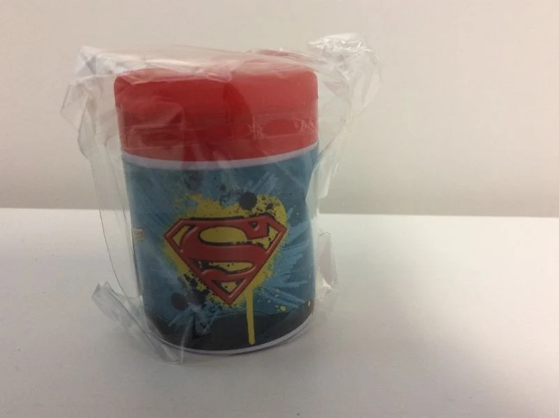 Superman Temperamatite Con 2 Fori E Serbatoio
