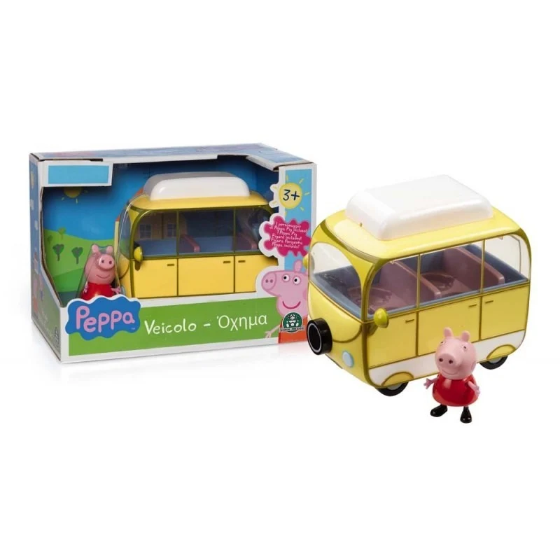 Giochi Preziosi Peppa Pig Con Macchina Rossa Ccp04433