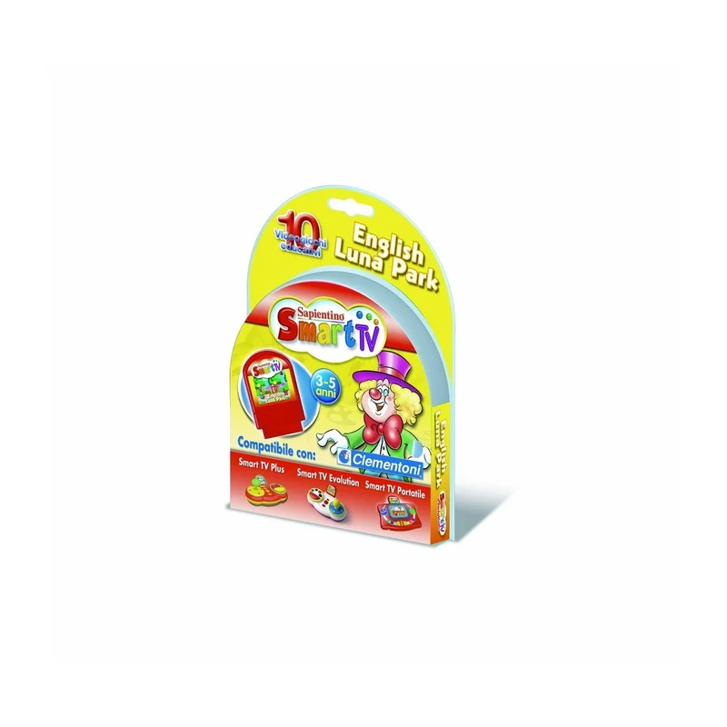 Smart Tv Cartuccia English Luna Park - Clementoni 12338