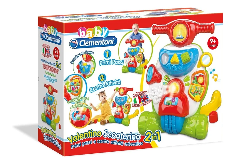 Baby Clemmy: Valentino Scooterino Primi Passi - Clementoni 14942