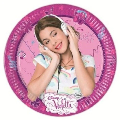 Violetta Set 8 Piatti Cm 20 Cmg82337 Como Giochi