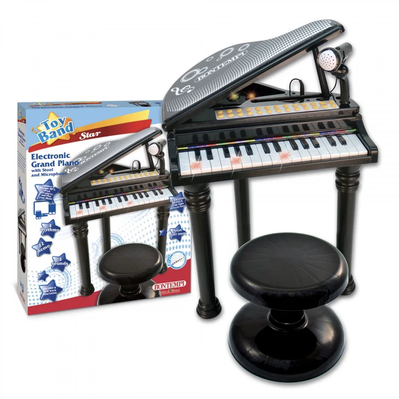 Pianoforte Elettronico Bontempi A Coda Nero