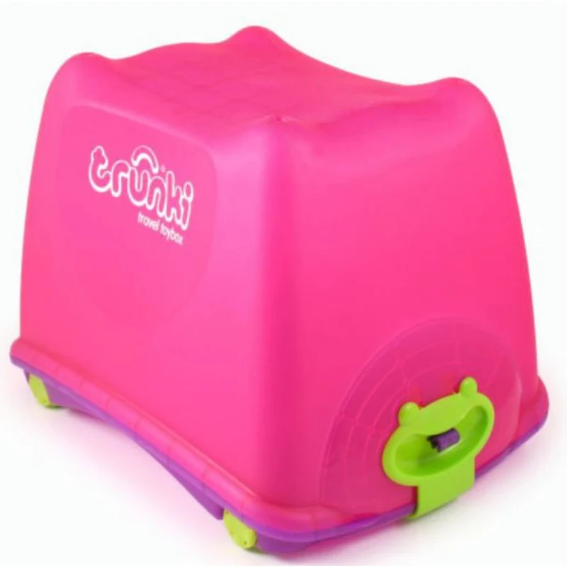 Scatola Porta Giocattoli Trunki Toy Box Rosa