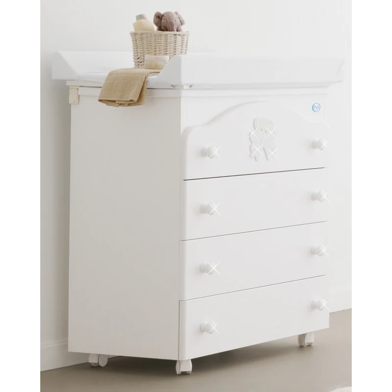 Cassettiera Fasciatoio Pali Prestige Principe Bianco