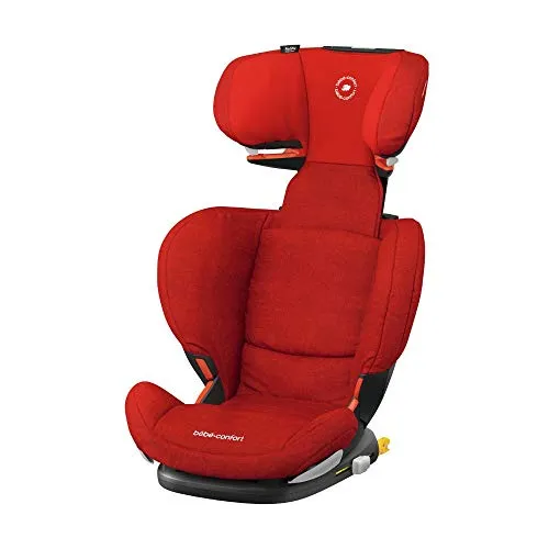 BÉBÉ Confort Rodifix Airprotect Seggiolino Auto 15 36 Kg, Gruppo 2/3 Per Bambini Dai 3,5 Ai 12 Anni, Reclinabile, Isofix, Nomad Red