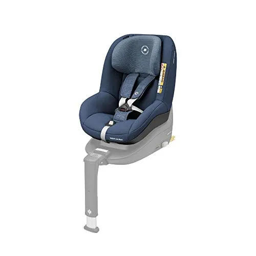 BÉBÉ Confort Pearl Smart I-Size Seggiolino Auto Reclinabile Omologato I- Size, Gruppo 1 Per Bambini Da 67-105 Cm, 6 Mesi- 4 Anni, Nomad Blue
