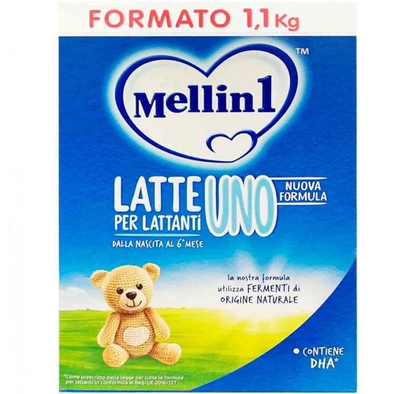 Latte In Polvere Mellin Uno 1,1 Kg