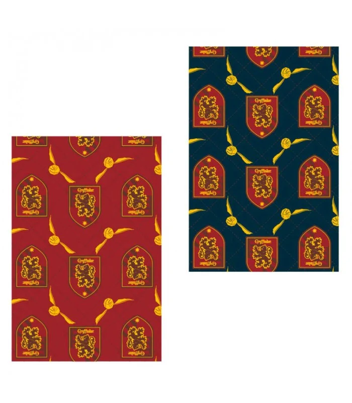 Plaid Premium Harry Potter 120x160 Centimetri 2 Colori