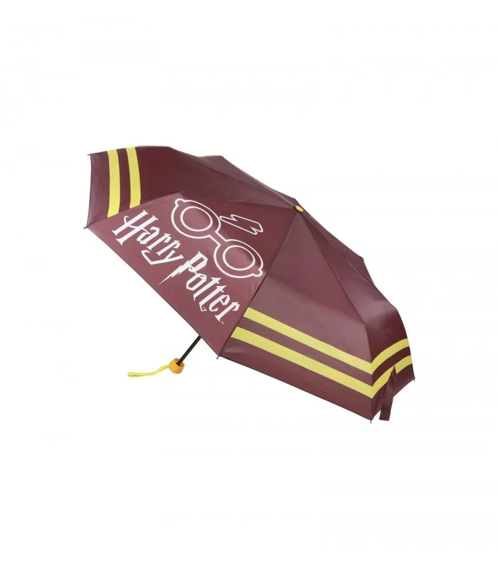 Harry Potter - Ombrello Pieghevole Bordeaux