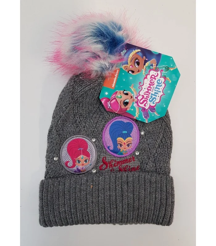 Cappello Invernale Taglia 54 Shimmer E Shine Grigio