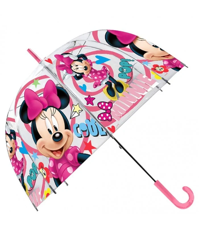 Ombrello Minnie Trasparente Manuale 48 Centimetri