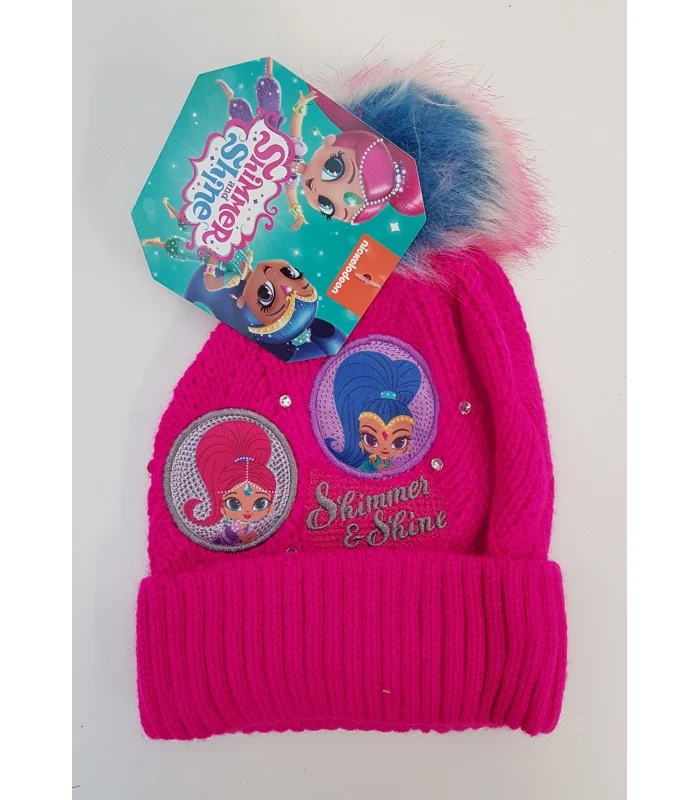 Cappello Invernale Taglia 52 Shimmer E Shine Fuxia