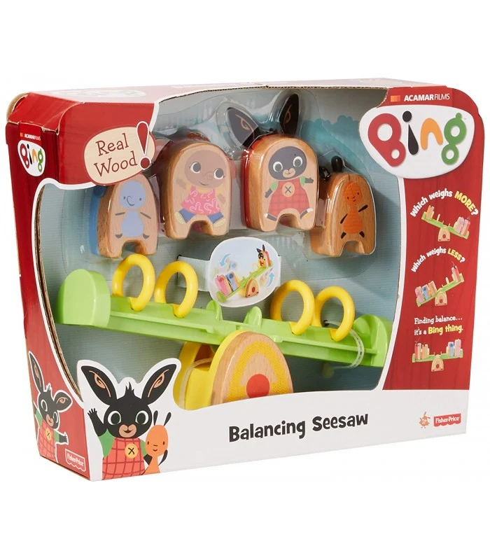 Bing - Gioco Dondolo Con Personaggi In Legno