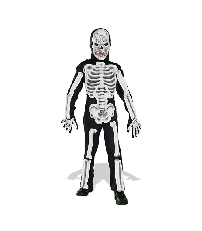 Costume 3-4 Anni Spooky Skeletron Taglia S