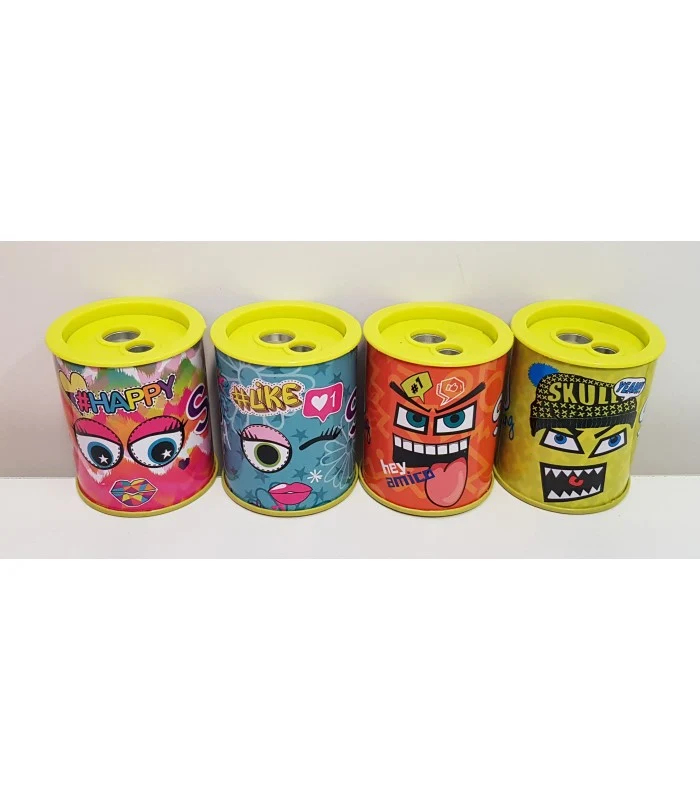 Temperamatite Barile 2 Fori Sj Gang Stationery 4 Modelli