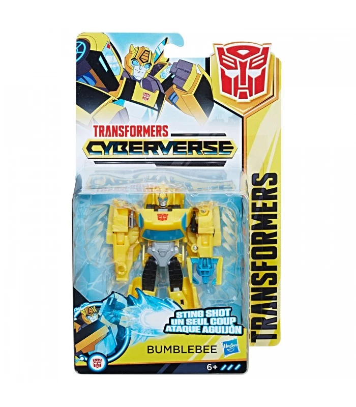 Transformers Cyberverse Personaggio Bumblebee Warrior