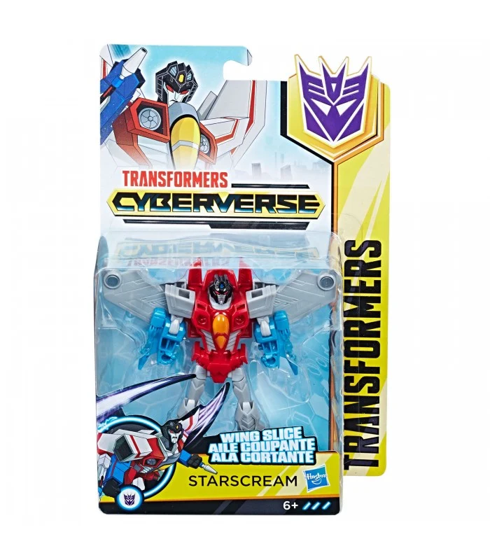 Transformers Cyberverse Personaggio Starscream Warrior