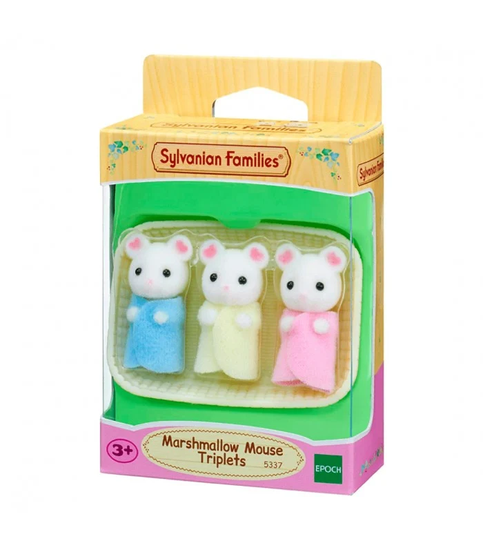 Sylvanian Families Topolini Bianchi Trigemini Marshmallow