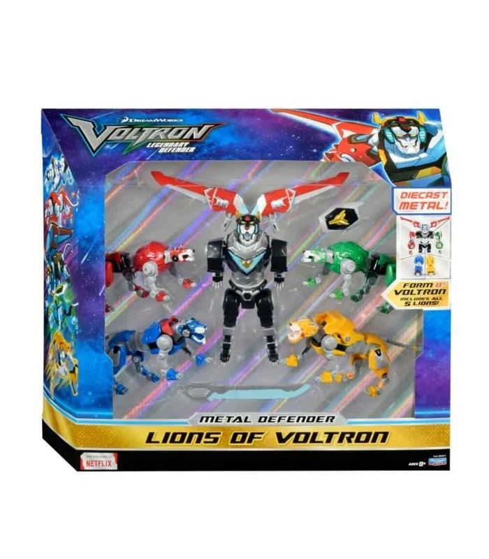 Voltron Diecast Metal Defender Lions