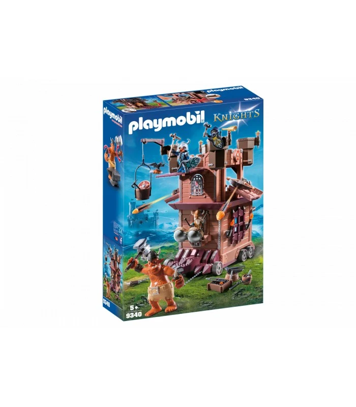 Playmobil 9340 Fortezza Mobile Dei Guerrieri