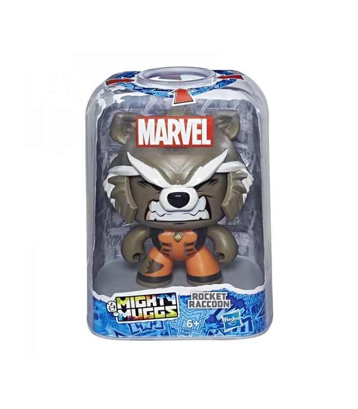 Marvel Mighty Muggs Personaggio Rocket Raccoon