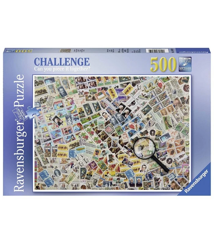 Puzzle Francobolli 500 Pezzi