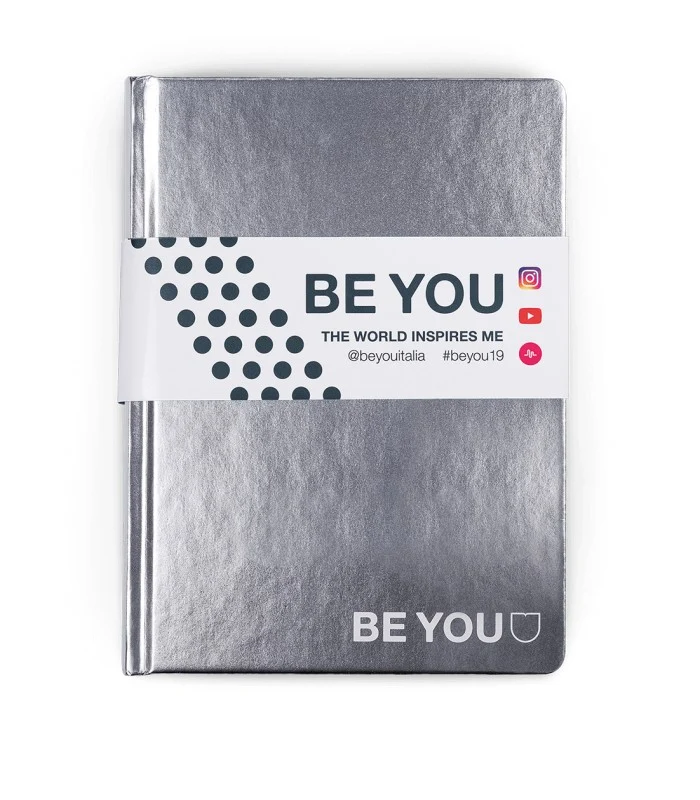Diario Mini Be You Color Argento 2019