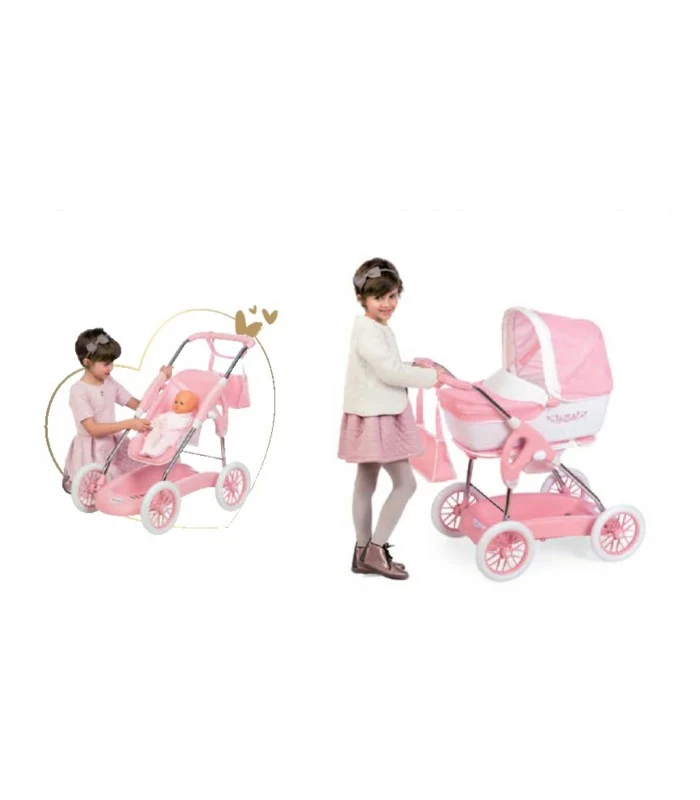 Inglesina Carrozzina Piccolo Combi Rosa
