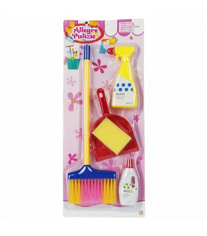 Set Con Accessori Allegre Pulizie