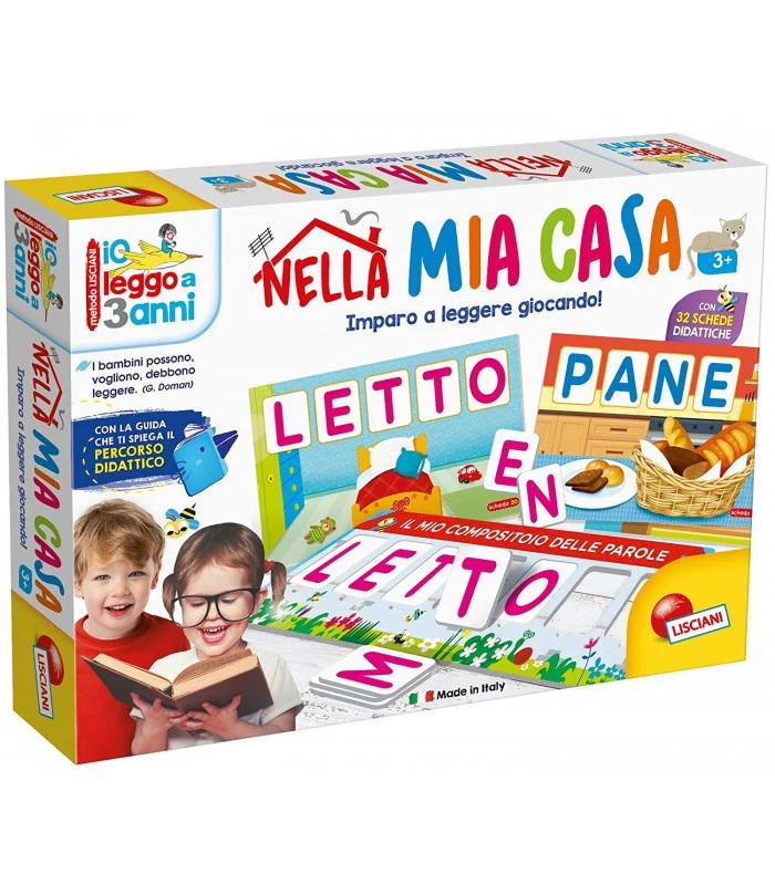 Io Leggo A Tre Anni Nella Mia Casa