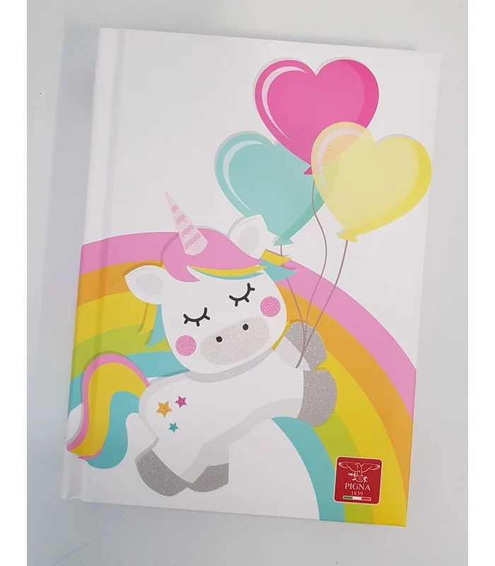 Diario 12 Mesi Rainbow E Dreams 4 Colori