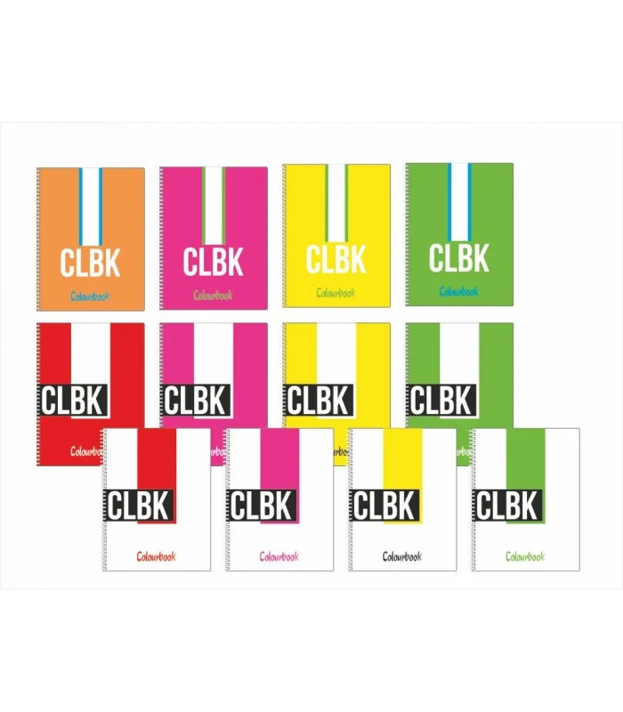 Quadernone Maxi Spiralato Colourbook Rigo 5mm