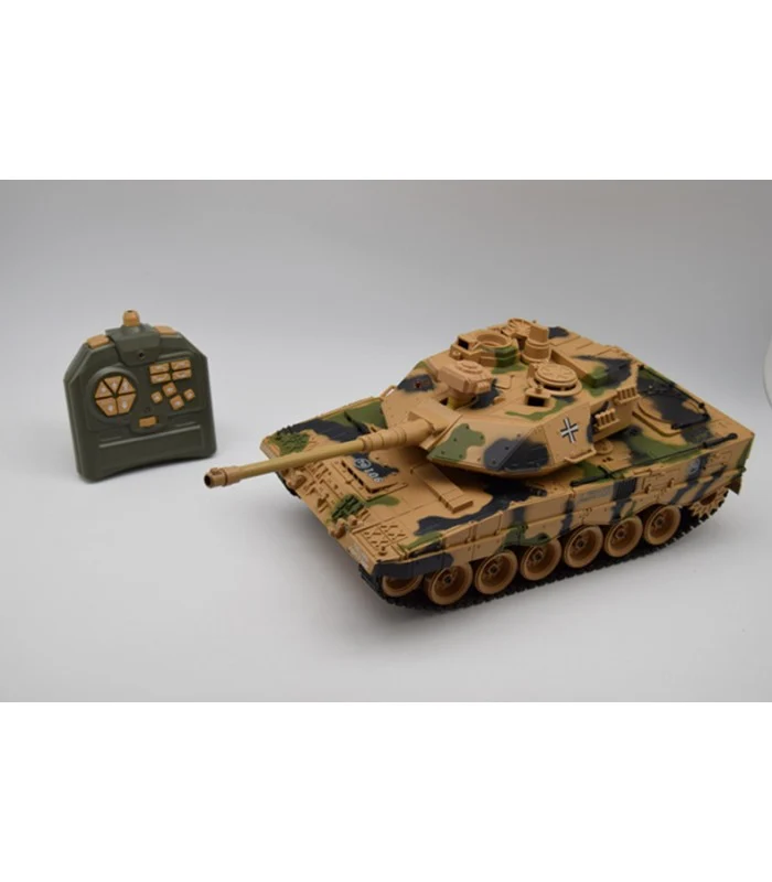 Carro Armato Radiocomandato Leopard Ii Spara Pallini Scala 1:18