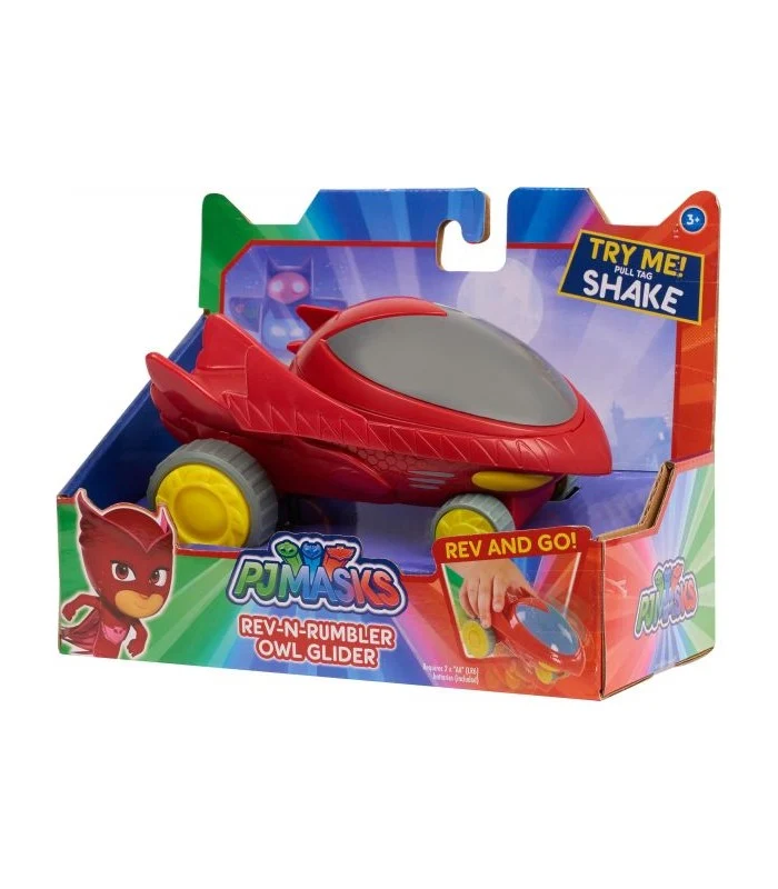 Pj Masks - Veicolo Rev-N-Rumbler Di Gufetta