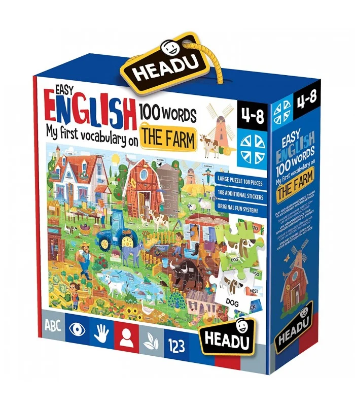 Easy English 100 Words The Farm
