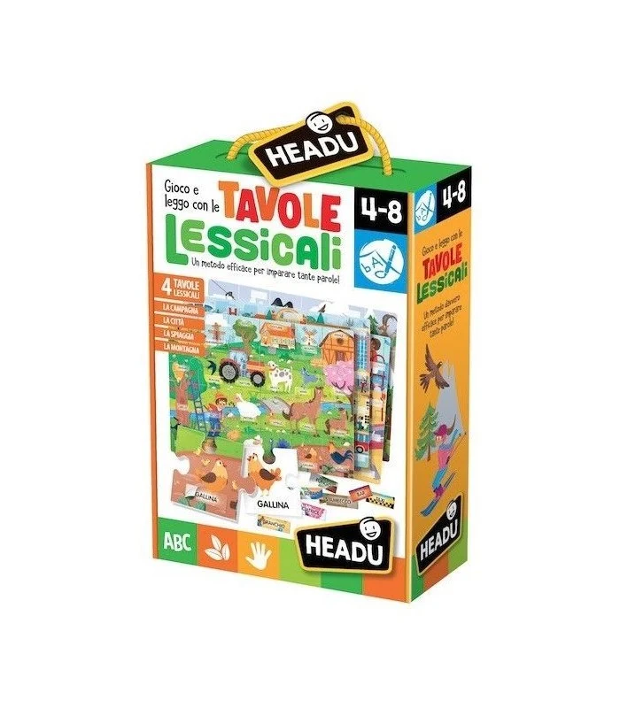 Gioco E Leggo Con 4 Tavole Lessicali
