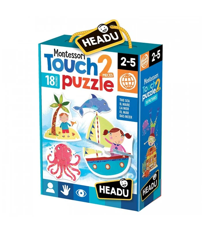 Puzzle Il Mare Touch 2 Pezzi Montessori