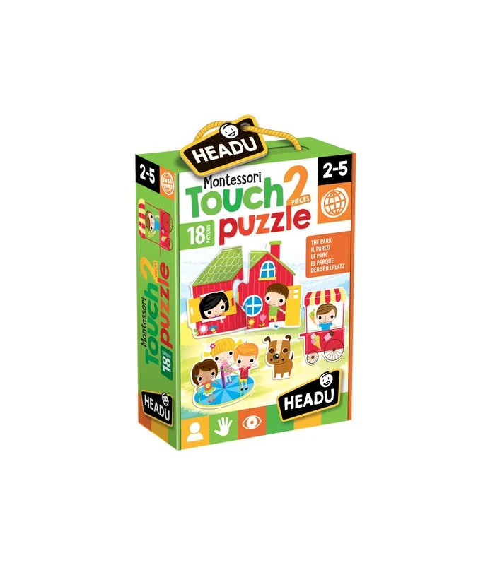 Il Parco Puzzle Touch 2 Pezzi Montessori