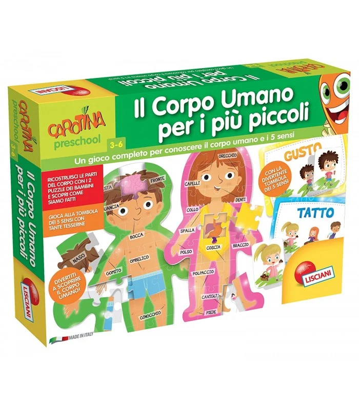 Carotina Maxi Corpo Umano Per I Piã¹ Piccoli